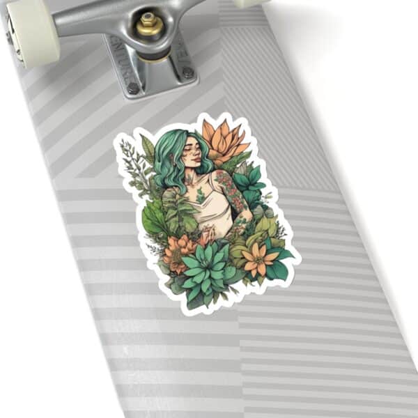 Ethereal Plant Nymph Kiss-Cut Sticker