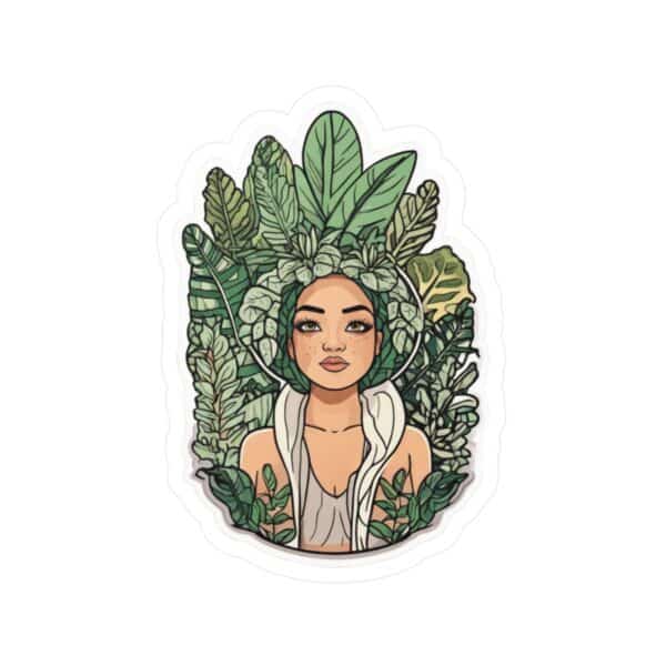 Ethereal Plant Nymph Sticker Vinyl Decal