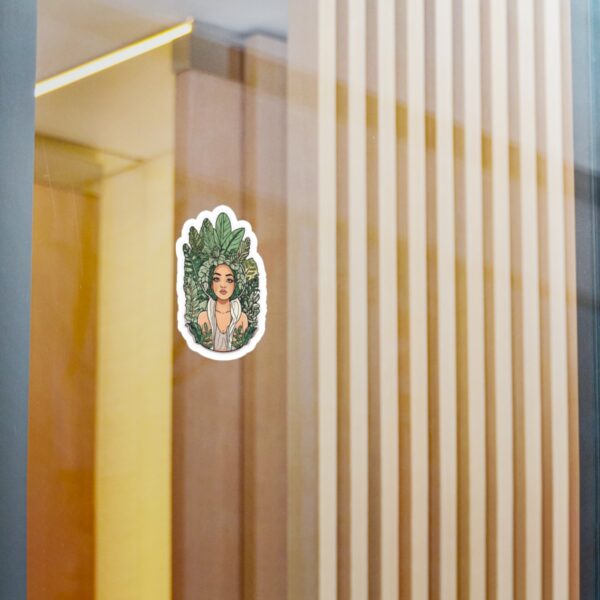 Ethereal Plant Nymph Sticker Vinyl Decal - Image 2
