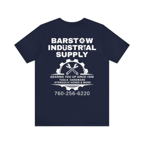 Barstow Industrial Supply - Unisex Jersey Short Sleeve Tee - Image 2