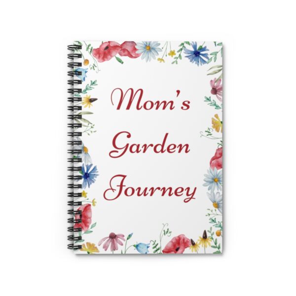 Mom's Gardening Journey - Journal Notebook