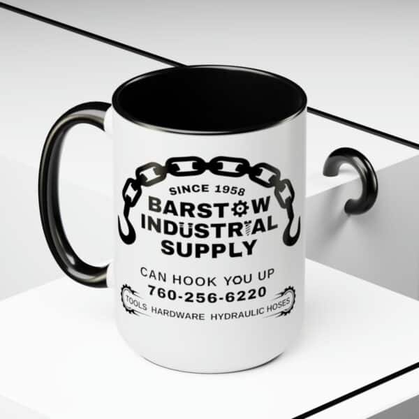 Barstow Industrial Two-Tone Coffee Mug - Image 3