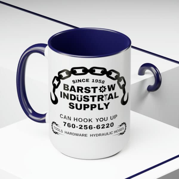Barstow Industrial Two-Tone Coffee Mug
