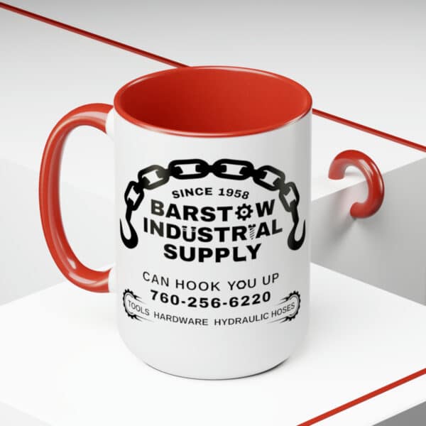 Barstow Industrial Two-Tone Coffee Mug - Image 2