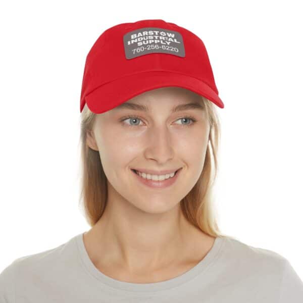 Barstow Industrial Hat with Leather Patch - Image 7