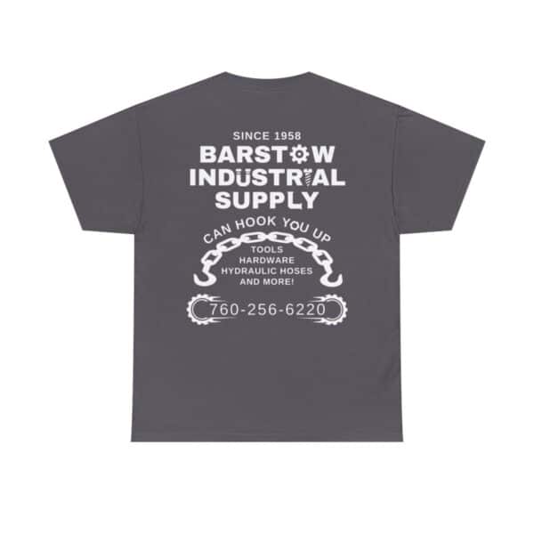 Barstow Industrial Staff Shirt with Custom Name - Unisex Heavy Cotton Tee - Image 12