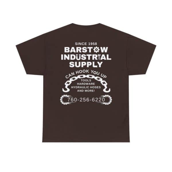 Barstow Industrial Staff Shirt with Custom Name - Unisex Heavy Cotton Tee - Image 6