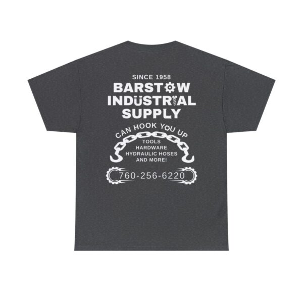 Barstow Industrial Staff Shirt with Custom Name - Unisex Heavy Cotton Tee - Image 10