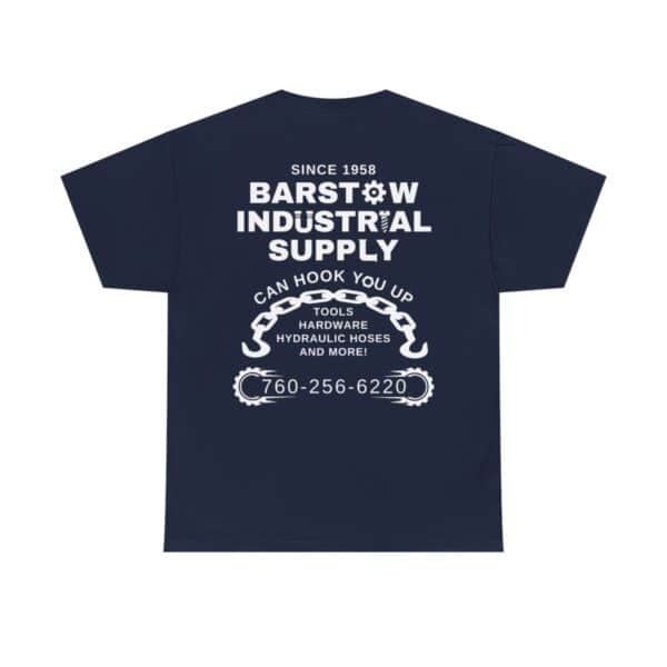 Barstow Industrial Staff Shirt with Custom Name - Unisex Heavy Cotton Tee