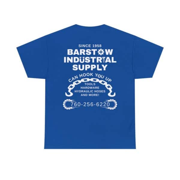 Barstow Industrial Staff Shirt with Custom Name - Unisex Heavy Cotton Tee - Image 15