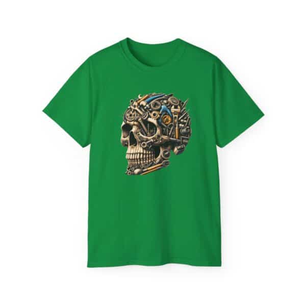 Barstow Industrial Supply Skull with Logo on Back - Cotton Tee - Image 7
