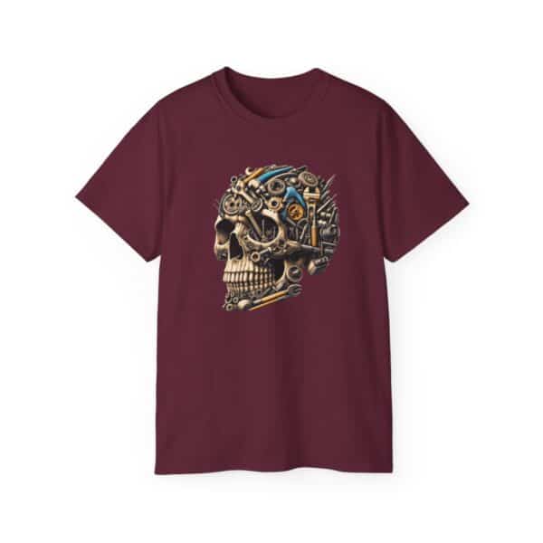 Barstow Industrial Supply Skull with Logo on Back - Cotton Tee