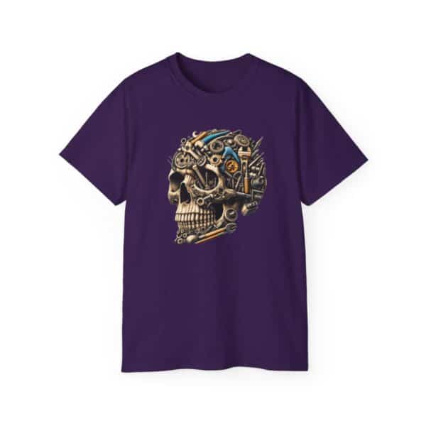 Barstow Industrial Supply Skull with Logo on Back - Cotton Tee - Image 15