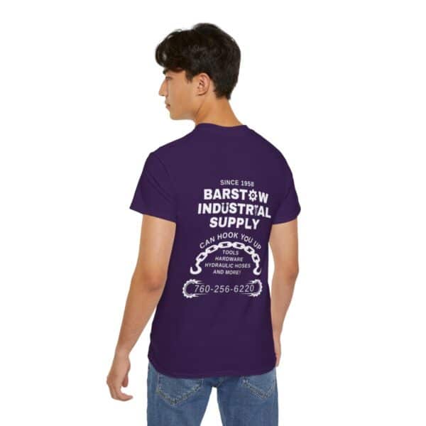 Barstow Industrial Supply Skull with Logo on Back - Cotton Tee - Image 16