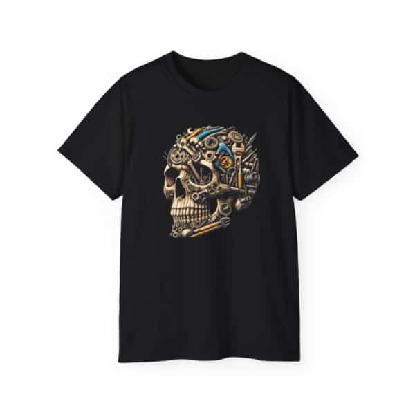 Barstow Industrial Supply Skull with Logo on Back - Cotton Tee - Image 5