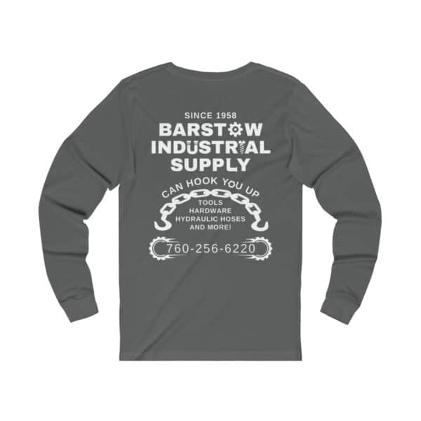 Barstow Industrial Supply - Unisex Jersey Long Sleeve Tee - Image 11