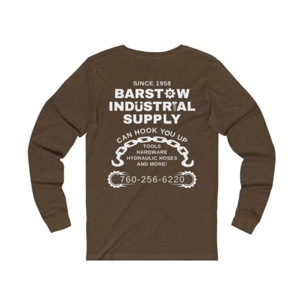Barstow Industrial Supply - Unisex Jersey Long Sleeve Tee