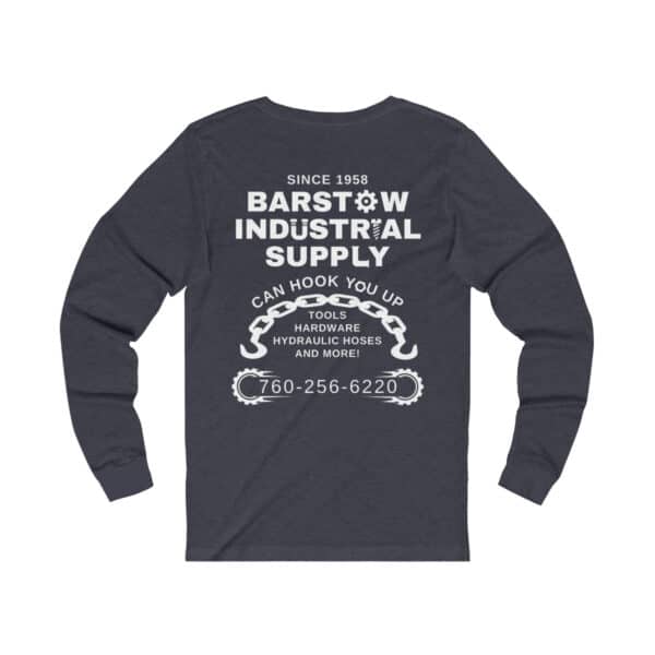 Barstow Industrial Supply - Unisex Jersey Long Sleeve Tee - Image 15