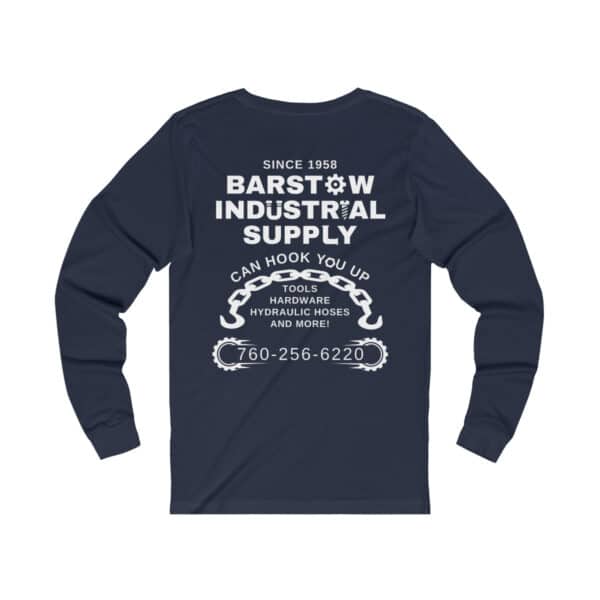 Barstow Industrial Supply - Unisex Jersey Long Sleeve Tee - Image 17