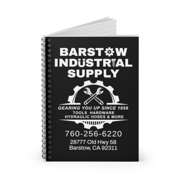 Barstow Industrial Supply Spiral Notebook - Ruled Line