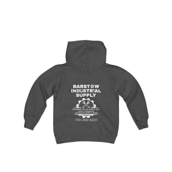 Barstow Industrial Supply - Youth Heavy Blend Hooded Sweatshirt - Image 15