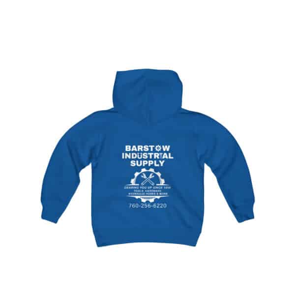 Barstow Industrial Supply - Youth Heavy Blend Hooded Sweatshirt - Image 17