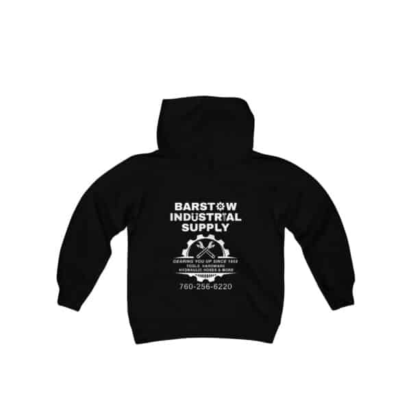 Barstow Industrial Supply - Youth Heavy Blend Hooded Sweatshirt - Image 3