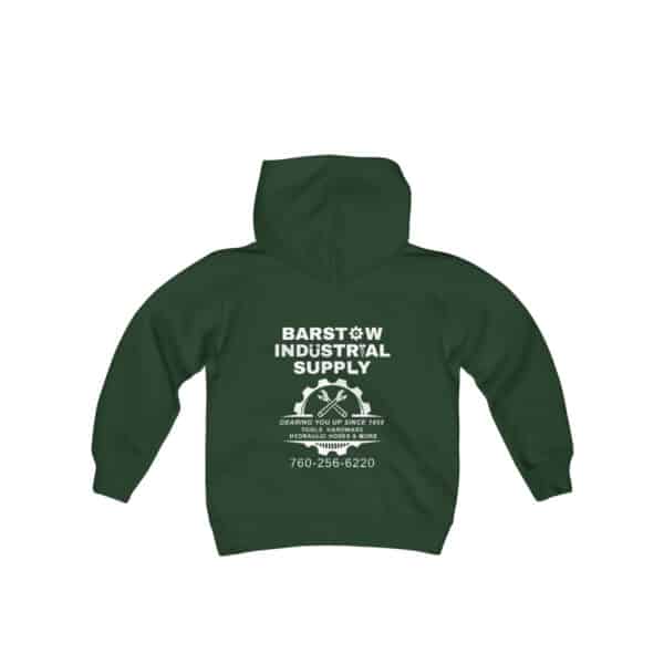 Barstow Industrial Supply - Youth Heavy Blend Hooded Sweatshirt - Image 11