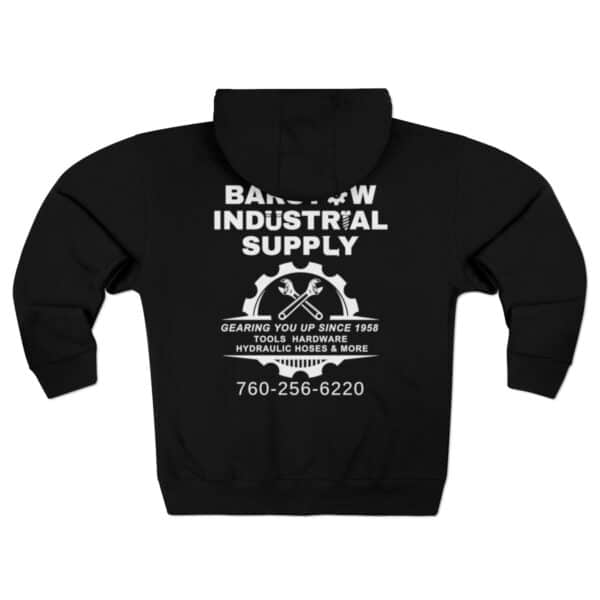 Barstow Industrial Supply Gear You Up - Unisex Zip Hoodie - Image 11