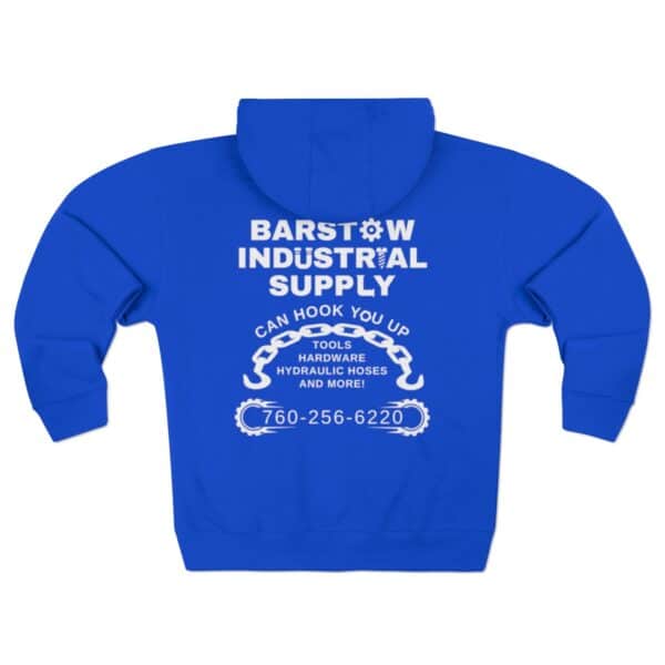 Barstow Industrial Supply Hook You Up - Unisex Zip Hoodie - Image 4