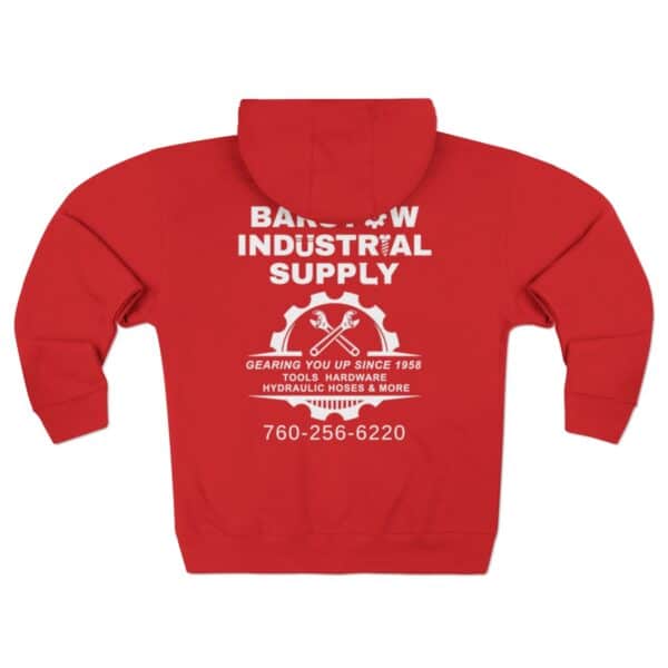 Barstow Industrial Supply Gear You Up - Unisex Zip Hoodie - Image 20
