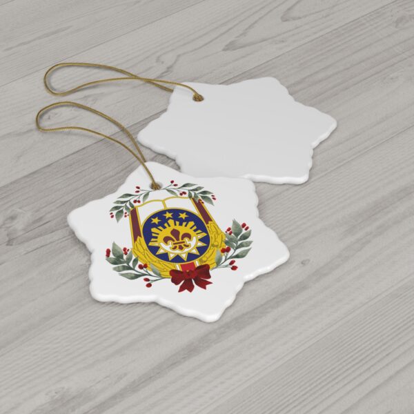WACH Ceramic Ornament, 3 Shapes - Image 3