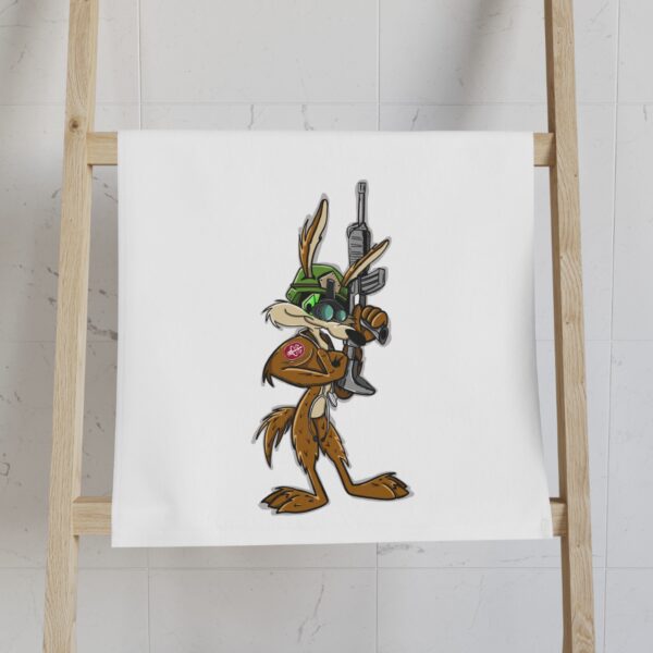 WACH Obi the Coyote and Crest Hand Towel