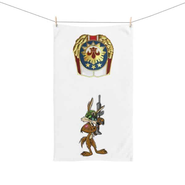 WACH Obi the Coyote and Crest Hand Towel - Image 4