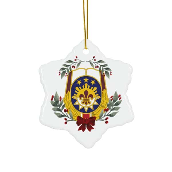 WACH Ceramic Ornament, 3 Shapes - Image 2