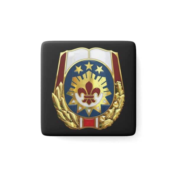 WACH Porcelain Magnet, Square - Image 2