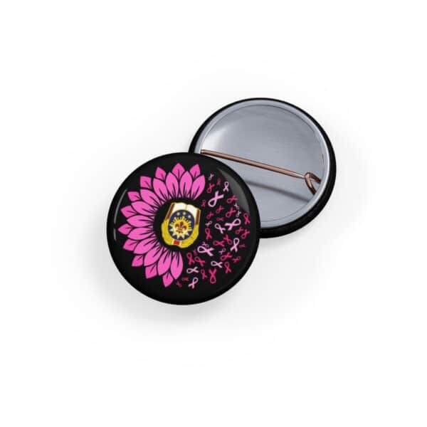 Breast Cancer WACH Round Pins - Bulk Discount