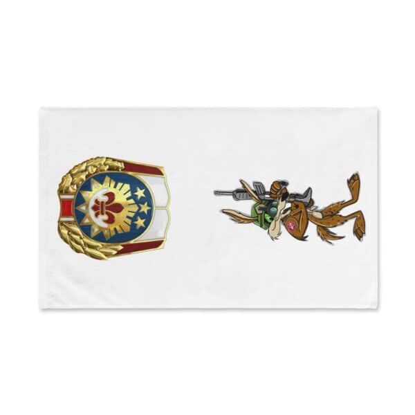 WACH Obi the Coyote and Crest Hand Towel - Image 3
