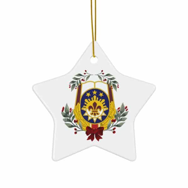 WACH Ceramic Ornament, 3 Shapes - Image 5
