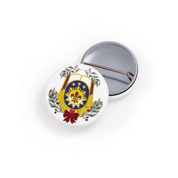 WACH Christmas Round Pins - 2 Sizes - Bulk Discount - Image 5