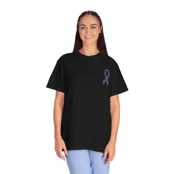 Pregnancy & Infant Loss Remembrance WACH Unisex Garment-Dyed T-shirt - Image 5