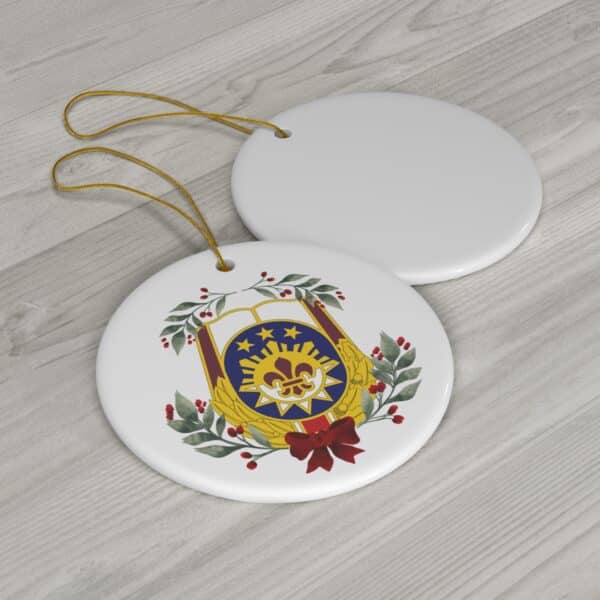 WACH Ceramic Ornament, 3 Shapes - Image 9
