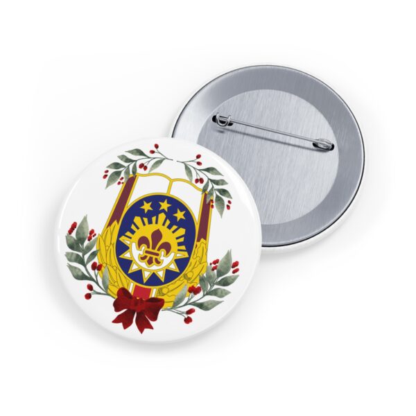 WACH Christmas Round Pins - 2 Sizes - Bulk Discount - Image 2