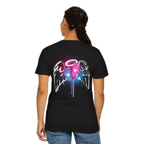 Pregnancy & Infant Loss Remembrance WACH Unisex Garment-Dyed T-shirt - Image 7