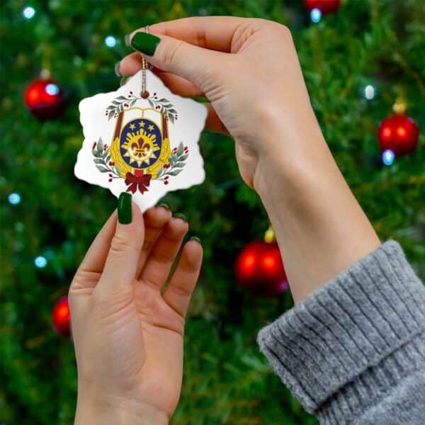 WACH Ceramic Ornament, 3 Shapes