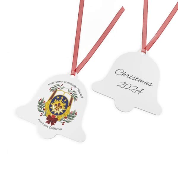 WACH Christmas 2024 Metal Ornaments - 3 Styles