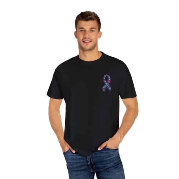 Pregnancy & Infant Loss Remembrance WACH Unisex Garment-Dyed T-shirt - Image 4