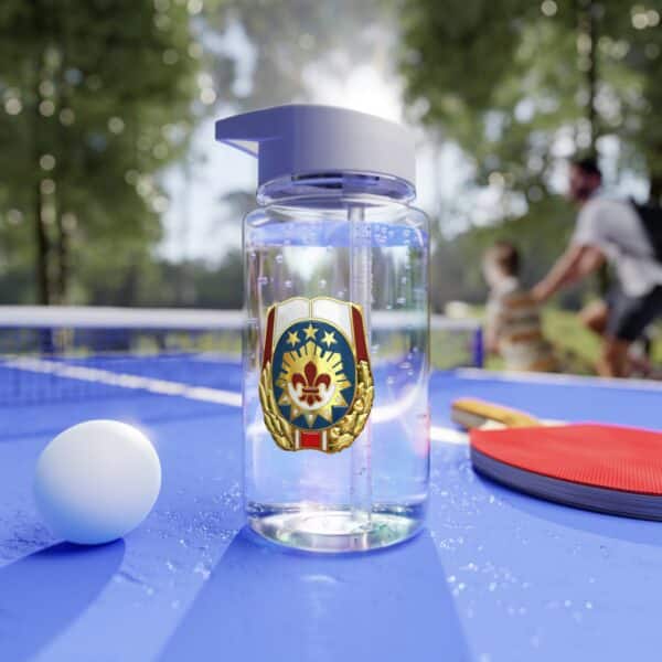 WACH Crest Transparent Water Bottle