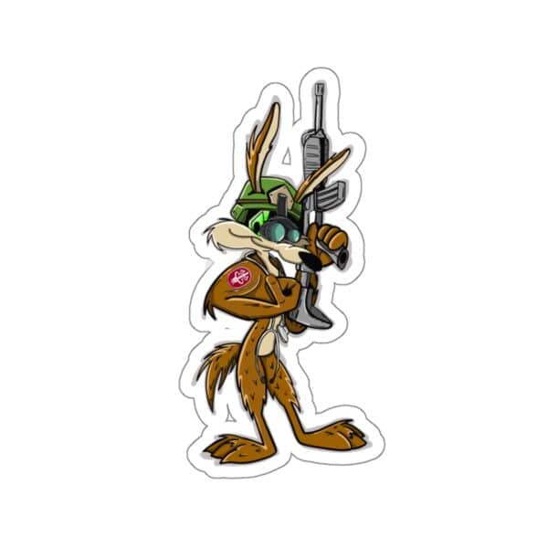 Obi the Coyote WACH Kiss-Cut Stickers - Image 2