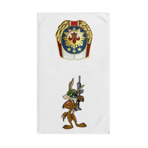 WACH Obi the Coyote and Crest Hand Towel - Image 2